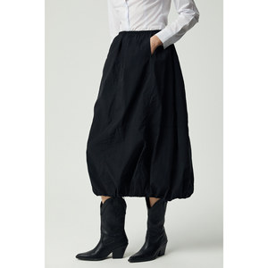 Ethiquet Modest Shirley Women's Elasticated Waist <strong>Parachute</strong> Fabric Relaxed <strong>Skirt</strong> - Product Image 2