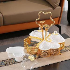 Plateau de service en aluminium pour l'hôtellerie, durable, passe au lave-vaisselle, pour l'affichage sur comptoir, l'organisation de collations, de friandises et de desserts pour les fêtes - Product Image 5