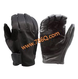 Guantes de mitones de rescate de protección de mano de cuero táctico profesional - Product Image 1