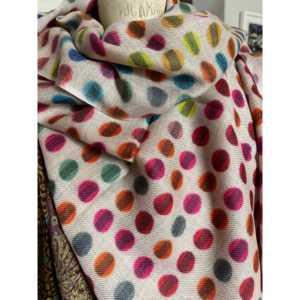 Camisones Largos de Lana Merino Fina con Estampado de Luces Nocturnas, Elegantes y Duraderos - Product Image 1