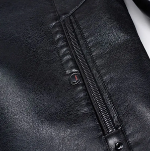 Nouvelle arrivée de veste en cuir design tendance pour hommes Vestes en cuir pour hommes Vestes en cuir de vachette de qualité supérieure - Product Image 6