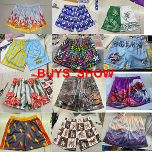 กางเกงขาสั้นตาข่ายของผู้ชายกางเกงขาสั้นบาสเก็ตบอลแห้งเร็วกางเกงขาสั้นบาสเก็ตบอลชายหาดฤดูร้อนสำหรับผู้ชาย - Product Image 6