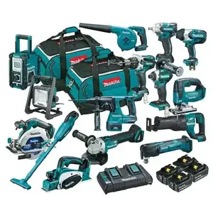 High Quality SET FOR MAkitaS LXT1500 18-V Tools Set LXT Lithium-Ion 15Pcs Other Hydraulics Power Cordless Drill