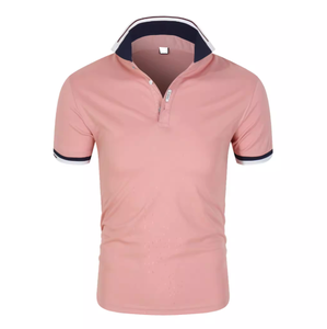 เสื้อโปโลถักแบบสั่งทำพิเศษ ระบายอากาศได้ดี ทรงโอเวอร์ไซส์ ปักลายได้  เสื้อโปโลผ้าฝ้ายสำหรับชุดทำงานผู้ชาย  พร้อมปักโลโก้ - Product Image 3