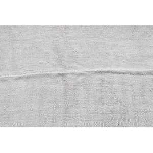 Alfombra Vintage, Alfombra Turca de 4.9x5.2 pies, Alfombra de Lana Blanca Abstracta - Product Image 5