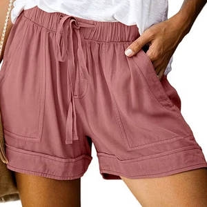 Pantalones Cortos de Mujer en Oferta Online, Pantalones Cortos Casuales Ligeros para Mujer, Transpirables y Cómodos - Product Image 1