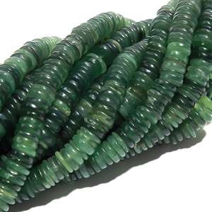 Best Seller Natural Green Aventurine Beads 16 Inches 6mm - 8mm Green Aventurine Plain Gemstone Beads for Jewelry Making Crafts - Product Image 4