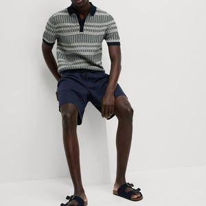 Polos de algodón de talla grande para hombre, tejido de punto transpirable de fábrica OEM, manga corta, diseño personalizado a granel, venta al por mayor - Product Image 3