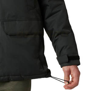 2023 hommes imperméable écologique respirant coupe-vent toile Parkas veste couleur unie à capuche décontracté Streetwear pour l'hiver - Product Image 6