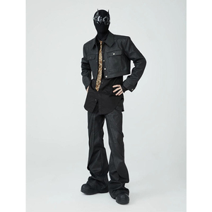 Meilleur prix avec un pantalon en cuir véritable pour homme 100% authentique, pantalon en cuir de haute qualité pour homme, respirant, couleur noire, pantalon en cuir à vendre - Product Image 3
