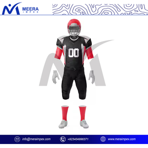 Venta al por mayor transpirable de secado rápido deportes Jersey Kit logotipo personalizado hombres fútbol americano uniforme corto para equipo Club ENTRENAMIENTO DE PARTIDO - Product Image 4