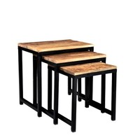 Mesa de Centro Ajustable de Diseño Moderno en Hierro, con Buena Apariencia y Durabilidad Superior, para Libros y Muebles del Hogar, Personalizable