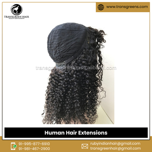 วิกผมต่อผมมนุษย์หยักศกทำในประเทศอินเดีย - Product Image 6