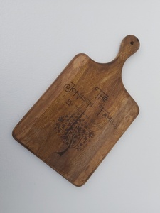 Bloc à découper en bois d'acacia Offre Spéciale planche de service pour pizza et charcuterie en entrepôt avec poignée pour la cuisine à domicile - Product Image 5