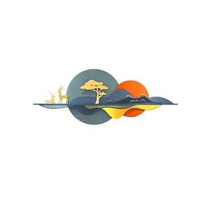 Décoration intérieure Art mural domestique Art mural en métal - Product Image 4