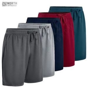 Pantalones Cortos Casuales Transpirables de Malla para Hombre, Pantalones Cortos Casuales Holgados de Verano con Logotipo Estampado, de Alta Calidad, Suaves, para Correr, Fitness, Playa - Product Image 5