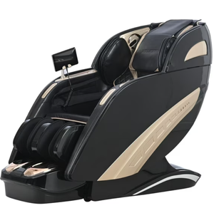 NEW ORIGINAL 4D Zero Gravity Full Body Stretch SL Track Voice Control Upgraded Footrest Black - Product Image 1