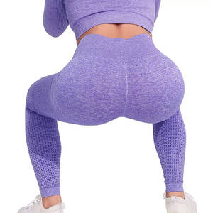 Fabricant de leggings OEM pour femmes meilleur prix vêtements de fitness personnalisés leggings professionnels 100% coton pour femmes - Product Image 5