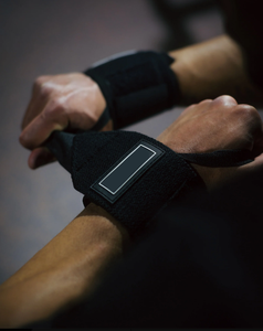 Sangles de poignet de musculation robustes antidérapantes pour entraînement de musculation, avec logo imprimé en gel personnalisé - Product Image 5