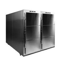 Congélateur mortuaire en acier inoxydable de style européen, équipement mortuaire coloré, stockage pour adultes, marque OEM, modèle 993038393