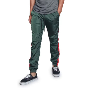 High Quality Casual Canvas Tracksuit <b>Men's</b> Pants and Sweatshirts <b>Drawstring</b> Closure Two Piece Washed Polyester - Product Image 3