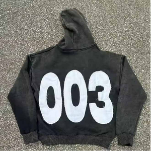 ชุดกีฬากันเหงื่อสำหรับผู้ชายชุดวอร์มสองชิ้นกางเกงบานมีฮู้ดชุดวอร์มสำหรับผู้ชายระบายอากาศได้ดีโลโก้2024 - Product Image 4