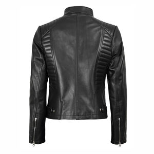 Veste en cuir pour femmes Produit très demandé Fabrication professionnelle Veste en cuir pour femmes légère et très vendue - Product Image 5