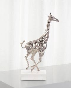 Escultura única de Color plateado de aluminio fundido Escultura moderna decorativa para escritorio de oficina Fabricante de fábrica al por mayor 2023 - Product Image 6