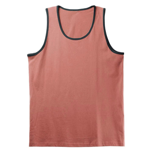 เสื้อกล้ามสำหรับยิมของผู้ชายสีทึบแห้งเร็วเสื้อถักนิตติ้งออกแบบได้ตามต้องการโลโก้ตามต้องการ - Product Image 3