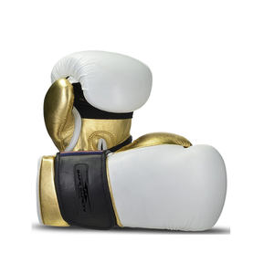 Guantes de boxeo personalizados de alta calidad para niños Guantes de entrenamiento de cuero de vaca profesional con logotipo personalizado para deportes - Product Image 3