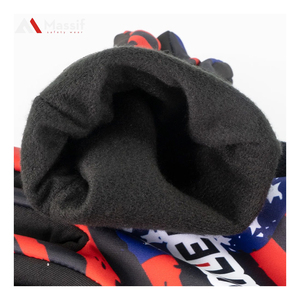 Full-<b>Finger</b> Lightweight UV Protection Cycling Gloves Breathable Anti-Slip Grip Adjustable Wrist <b>Strap</b> Shock-Absorbing Padded - Product Image 5