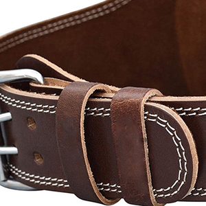 2025 nubes paquistaníes tradicionales soporte ajustable para la parte inferior de la espalda para gimnasio entrenamiento cruzado cinturón de elevación de cuero - Product Image 4