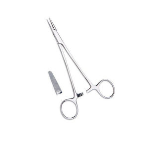 Pinzas de abrazadera Heaney 30,5 cm histerectomía y pinzas vaginales Manual quirúrgico de acero inoxidable MOL - Product Image 1