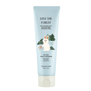 THEFACESHOP Jeju Volcanic LAVA Anti-DUST ครีมทำความสะอาดรูขุมขนด้วยกรดไฮยาลูโรนิกและวิตามินซีดูแลผิวเครื่องสำอางเกาหลี - Product Image 1