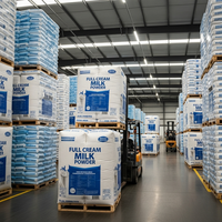 Lait en poudre entier 28% de matières grasses pour bébés et adultes, approvisionnement en vrac en sachet/boîte au prix d'usine pour les acheteurs professionnels