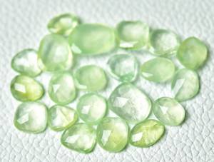Piedra de Prehnita de piedras preciosas sueltas naturales de alta calidad para la fabricación de joyas, piedra Natural, precio de fábrica al por mayor, mezcla de tamaño y forma - Product Image 4