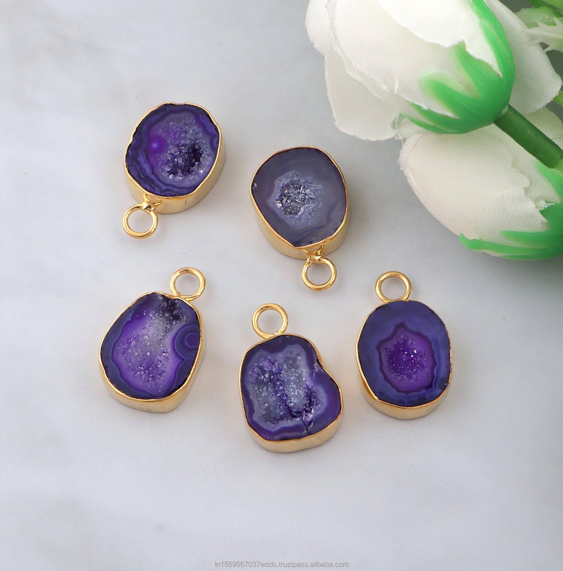 อาเกตดรูซี่สีม่วง