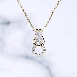 Collier pendentif Jeulia Infinity Love Heart - Argent sterling plaqué rhodium avec zircon - Product Image 6