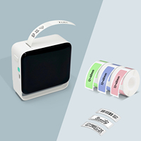Mini imprimante d'autocollant d'étiquette thermique portative pour le bureau à domicile Imprimante thermique sans fil Bluetooth Mini machine de fabrication d'étiquettes intelligente