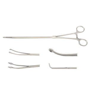 Fórceps laríngeos indirectos Ent quirúrgicos/fórceps de captura de huesos de pescado/fórceps de corte de pústula laríngea Ent quirúrgico indirecto L - Product Image 2