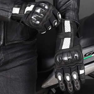 Guantes de karting de agarre avanzado, ajuste transpirable y protección contra impactos para un manejo profesional, control de velocidad máxima y máxima seguridad en pista - Product Image 2