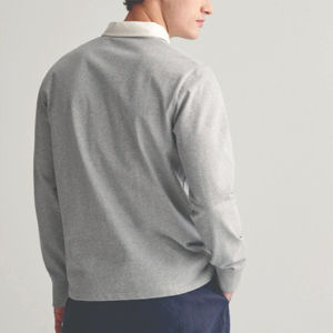 เสื้อโปโลแขนยาวผู้ชายคุณภาพสูง - ทนทาน สวมใส่สบาย เหมาะสำหรับสวมใส่ลำลองสไตล์กีฬา - Product Image 3