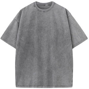 T-shirt pour homme en jersey 100% coton, 150 grammes, respirant, coupe ajustée, col rond, vêtement d'été, personnalisable pour le confort et le style - Product Image 1