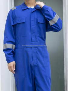 FR Ropa DE TRABAJO Overoles ignífugos Overoles reflectantes de alta visibilidad Overoles de trabajo de seguridad para trabajadores de la construcción y la carretera - Product Image 5