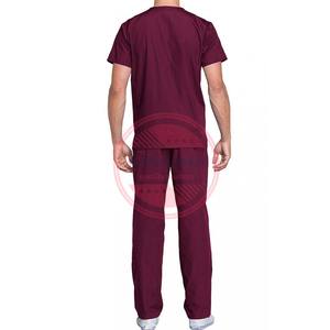 2025 juegos de uniformes de enfermería para uso hospitalario para hombres, uniforme médico con logotipo personalizado - Product Image 2