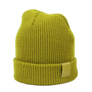 Gorro de Punto para Hombre, Tejido de Algodón Suave, Alta Elasticidad, Ajuste Cómodo, Múltiples Opciones de Color Disponibles para Logotipo Personalizado - Product Image 2
