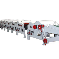 Fibre de coton haute capacité, animal de compagnie, ouest, machine de recyclage des déchets de fibre de laine Machine d'ouverture Machines non tissées en polyester