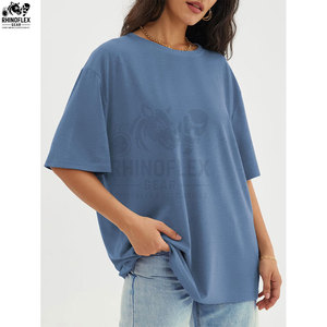 T-shirts pour femmes fabriqués au Pakistan, best-sellers, nouvelle mode, motif uni, col rond, respirant, manches courtes, légers - Product Image 5