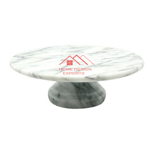 <b>Cake</b> Holder Metal <b>Stand</b> for Yummy Cupcakes <b>Marble</b> Top <b>Cake</b> <b>Stand</b> With Standing Base With Antique Finishing - Product Image 5