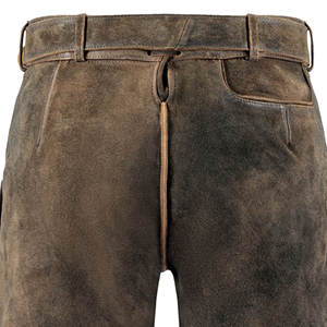 Pantalones cortos de Lederhosen bávaros tradicionales personalizados para hombres y niños Estilo de calle único Nueva llegada para Octoberfest - Product Image 4